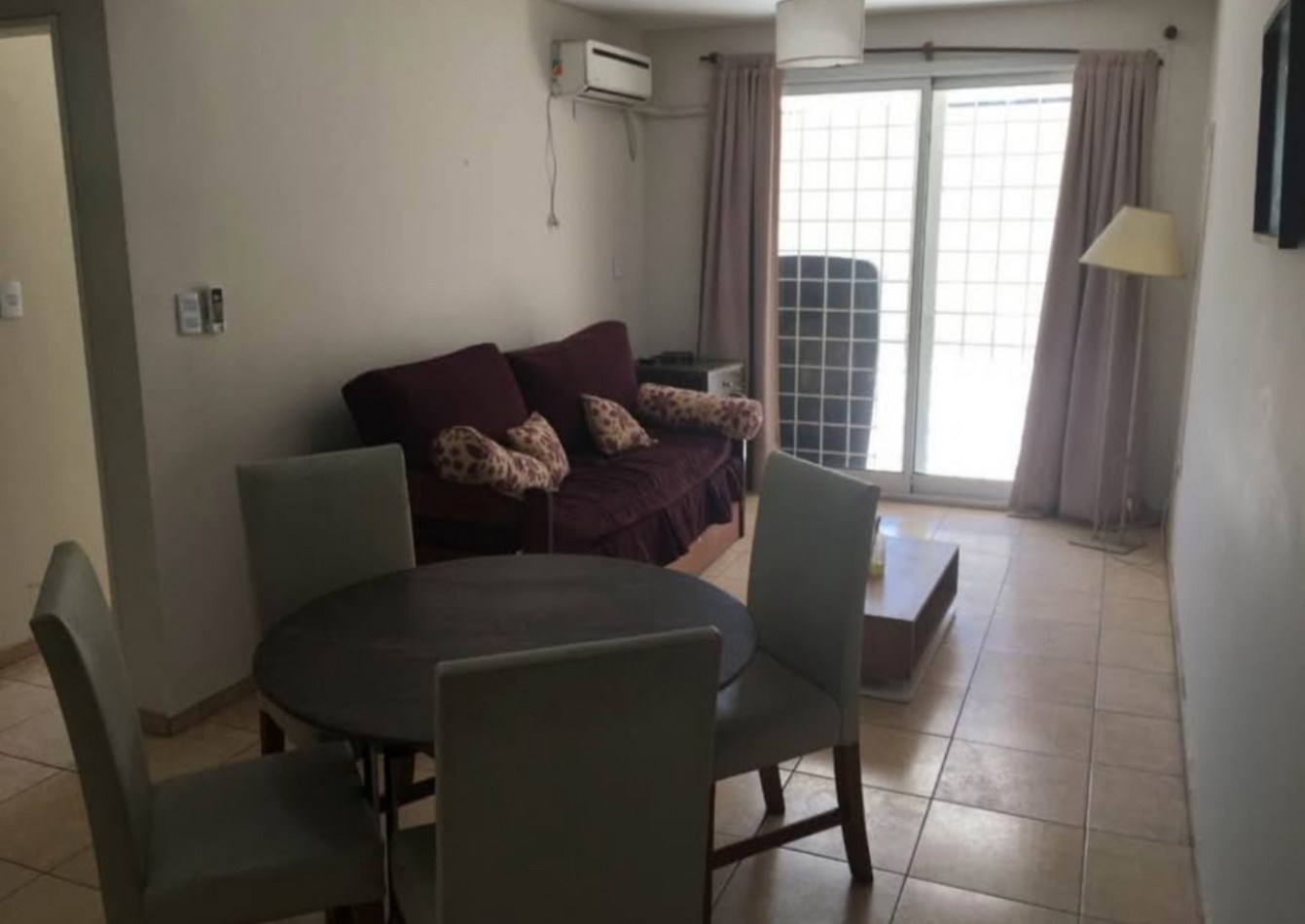 Granara inmobiliaria Alquila dpto totalmente amoblado de un dormitorio con amplio patio 