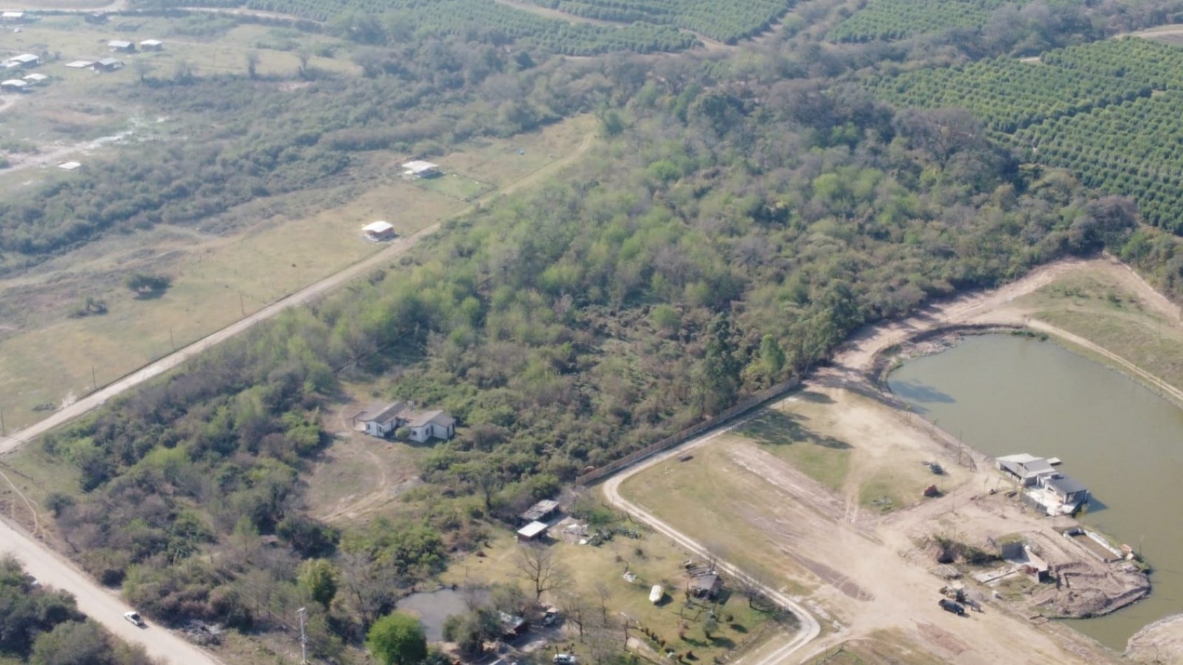 TERRENO DE 5 HECTAREAS CON UNA CASA EN EL CADILLAL