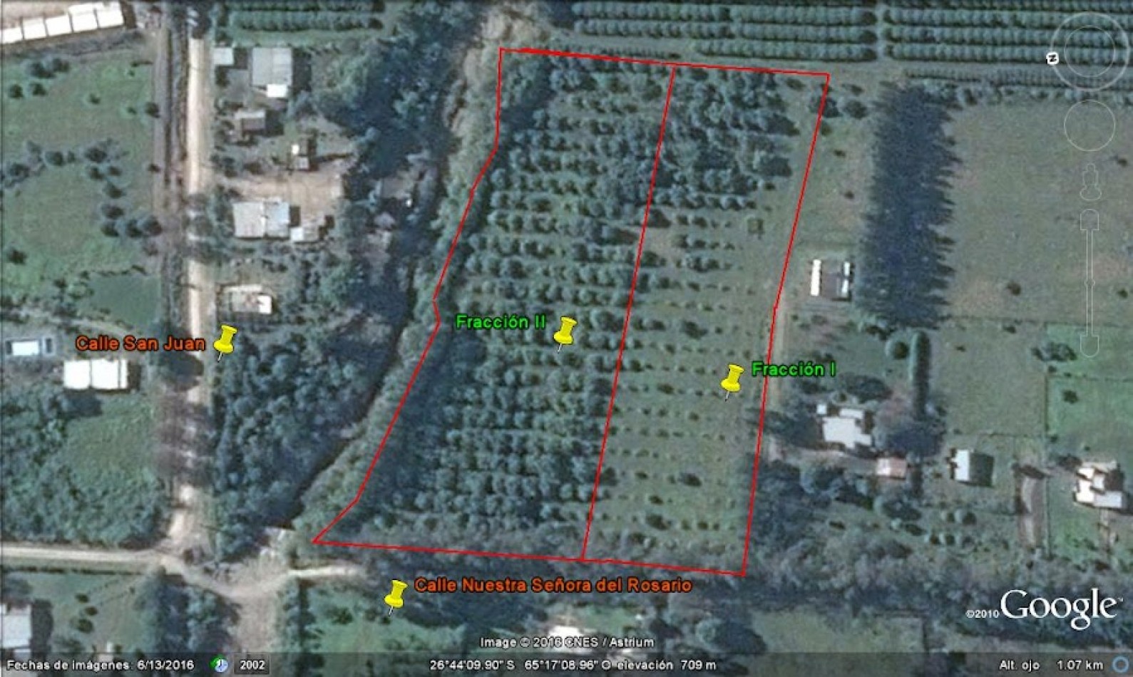 TERRENOS PRODUCTIVOS EN TAFI VIEJO - 2.4 HECTAREAS